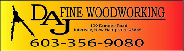 DAJ Fine Woodworking <br />603-356-9080